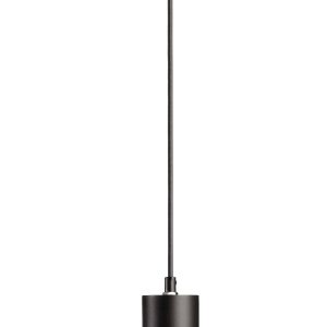 Deko Light Lucea 10 707125 Hanglamp LED vast ingebouwd 10 W LED Energielabel: F (A – G) Diepzwart (RAL 9005)