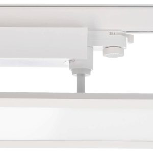 Deko Light Panel Track 230V-railsysteem lamp LED vast ingebouwd 20 W Energielabel: E (A – G) LED Verkeerswit (RAL 9016) Deko Light Panel Track 230V-railsysteem lamp LED vast ingebouwd 20 W Energielabel: E (A – G) LED Verkeerswit (RAL 9016)