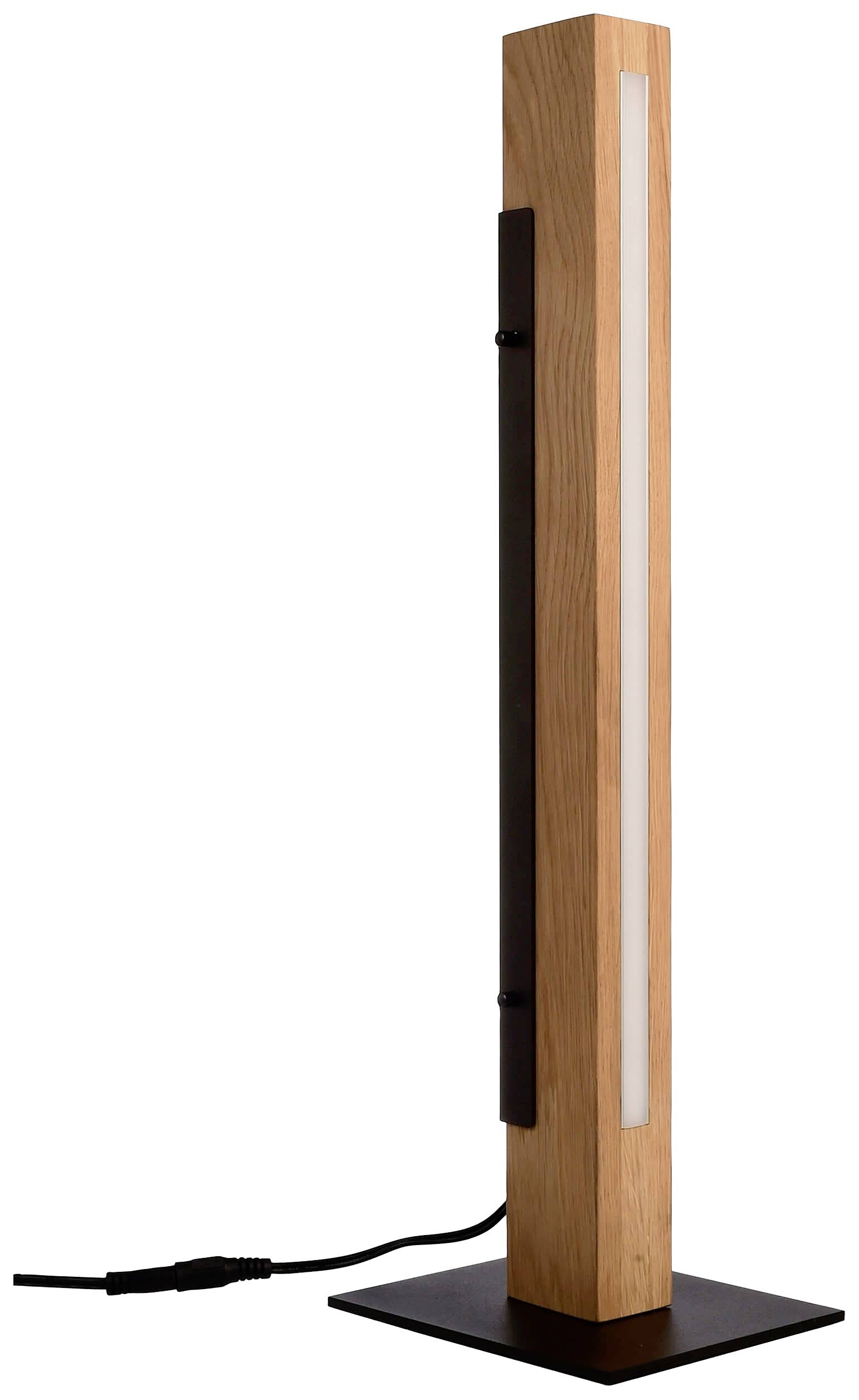 Deko Light MADERA 346044 Tafellamp LED LED vast ingebouwd Energielabel: F (A - G) 7 W Zwart