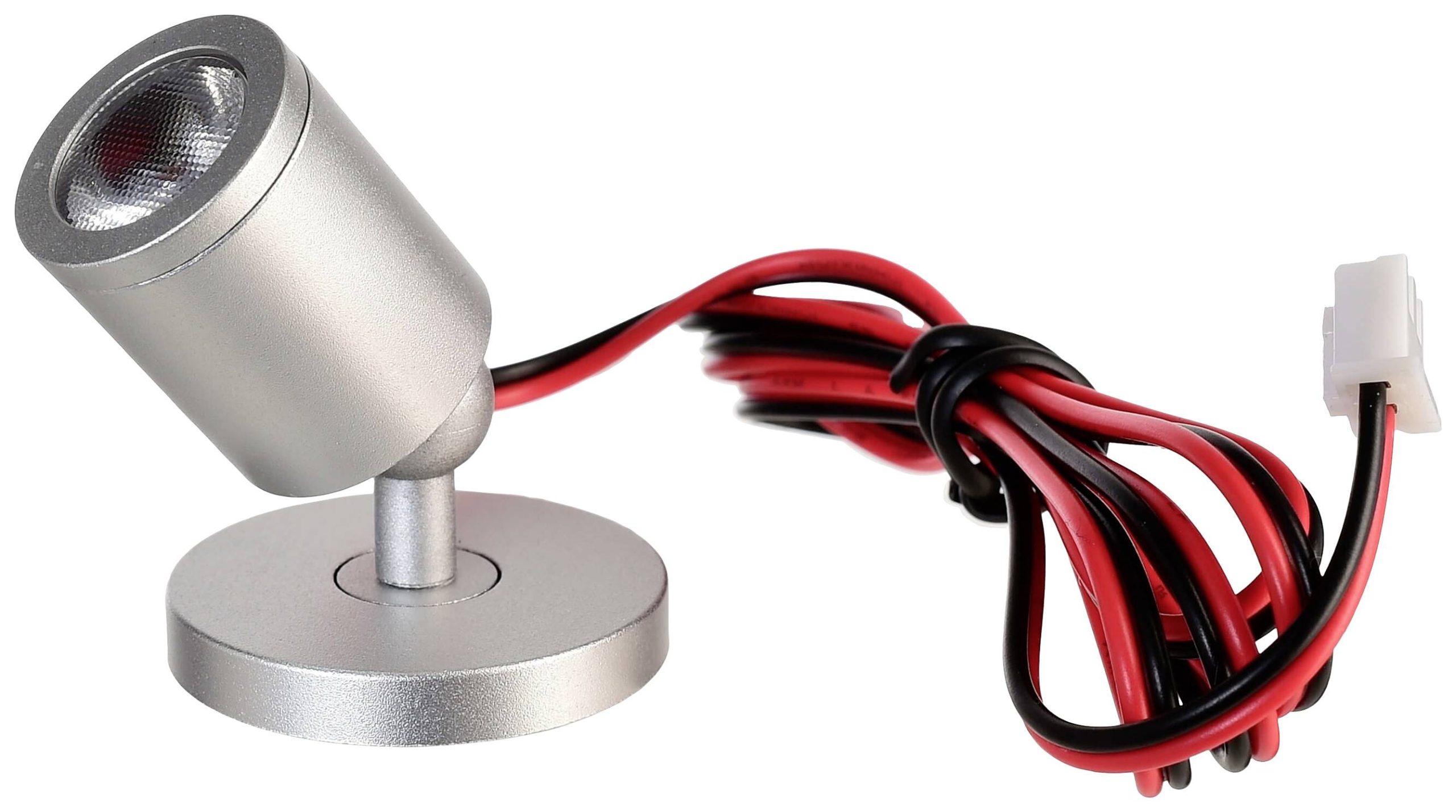 Deko Light Herculis magnetic 688026 Spiegellamp 1 W Energielabel: G (A - G) Warmwit Zilver