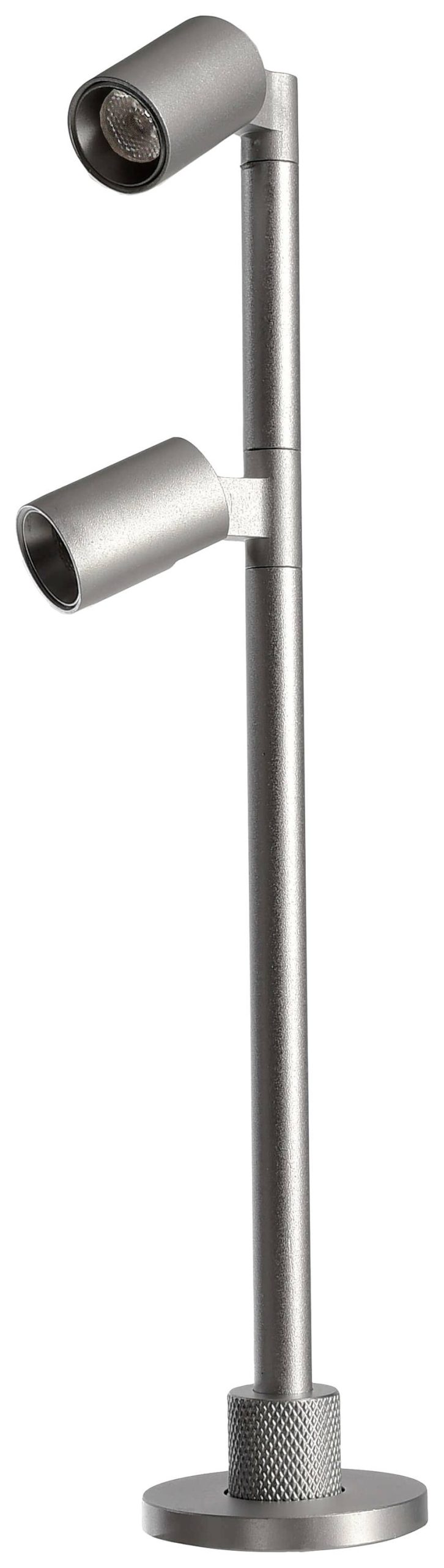 Deko Light Herculis Double 688039 Spiegellamp 2 W Energielabel: G (A - G) Warmwit Zilver