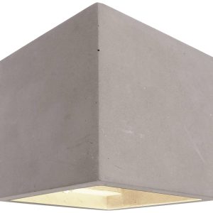 Deko Light Cube Cube Wandopbouwarmatuur G9 25 W Grijs Deko Light Cube Cube Wandopbouwarmatuur G9 25 W Grijs