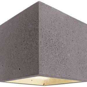Deko Light Cube Cube Wandopbouwarmatuur G9 25 W Donkergrijs Deko Light Cube Cube Wandopbouwarmatuur G9 25 W Donkergrijs
