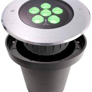 Deko Light Canum 730454 Vloerinbouwlamp LED vast ingebouwd LED 16.90 W Zilver Deko Light Canum 730454 Vloerinbouwlamp LED vast ingebouwd LED 16.90 W Zilver