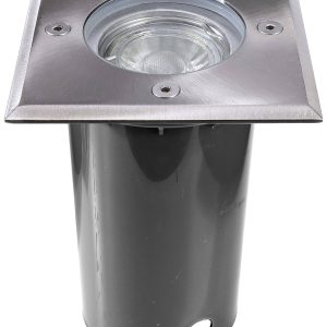 Deko Light Aton 730475 Vloerinbouwlamp GU10 LED 7 W Zwart Deko Light Aton 730475 Vloerinbouwlamp GU10 LED 7 W Zwart