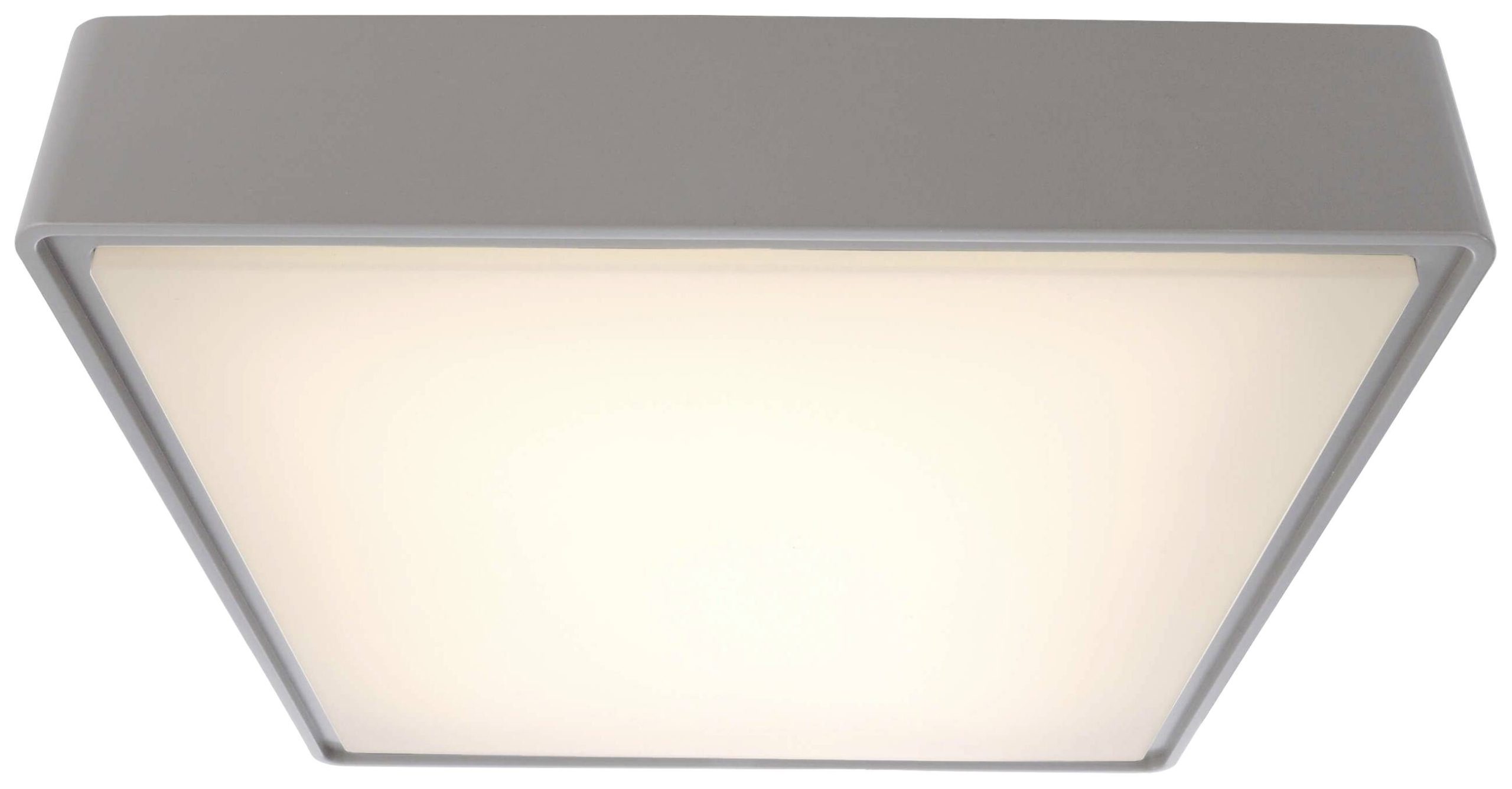 Deko Light 348009 Quadrata II Plafondopbouwarmatuur LED Energielabel: G (A - G) 16 W Platina-grijs