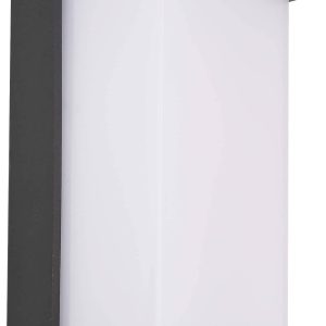 Deko Light Grumium eckig CCT V Grumium CCT V Wandopbouwarmatuur Energielabel: F (A – G) 10 W Donkergrijs