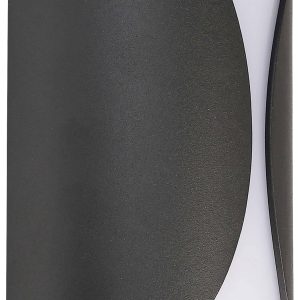 Deko Light Grumium rund II Grumium II Wandopbouwarmatuur Energielabel: F (A – G) 10 W Donkergrijs