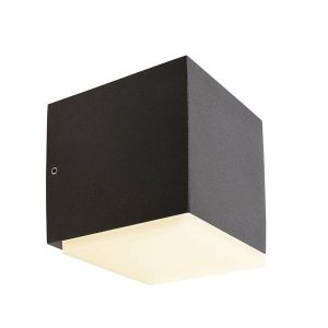 Deko Light Ancha I Ancha I Wandopbouwarmatuur LED vast ingebouwd Energielabel: G (A – G) 6 W LED Grafietgrijs (RAL 7024)