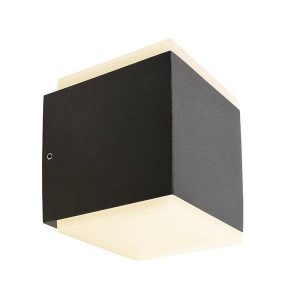 Deko Light Ancha II Ancha II Wandopbouwarmatuur LED vast ingebouwd Energielabel: G (A – G) 11.50 W LED Grafietgrijs (RAL Deko Light Ancha II Ancha II Wandopbouwarmatuur LED vast ingebouwd Energielabel: G (A – G) 11.50 W LED Grafietgrijs (RAL