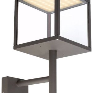 Deko Light Lacertae Lacertae Wandopbouwarmatuur LED vast ingebouwd Energielabel: G (A – G) 10 W LED Donkergrijs Deko Light Lacertae Lacertae Wandopbouwarmatuur LED vast ingebouwd Energielabel: G (A – G) 10 W LED Donkergrijs