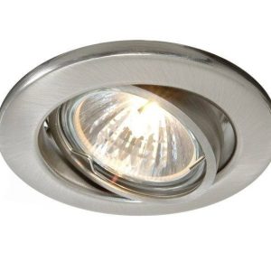 Deko Light Einbauring 89 GU5.3 686871 Plafondinbouwring LED, Halogeen GU5.3, MR16 50 W Zilver