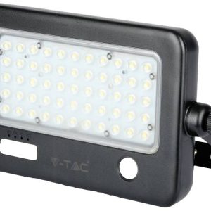 V-TAC 8674 VT-788-10 Tuinschijnwerper op zonne-energie LED LED 10.00 W Zwart V-TAC 8674 VT-788-10 Tuinschijnwerper op zonne-energie LED LED 10.00 W Zwart