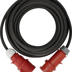 Brennenstuhl 1169390100 Stroom Verlengkabel 32 A Zwart 10 m H07RN-F 5G 4 mm² Brennenstuhl 1169390100 Stroom Verlengkabel 32 A Zwart 10 m H07RN-F 5G 4 mm²