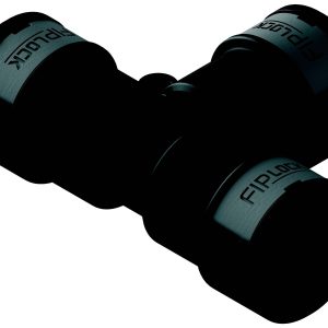 Fränkische Rohrwerke 4891955601 T-stuk Grijs 4 stuk(s)