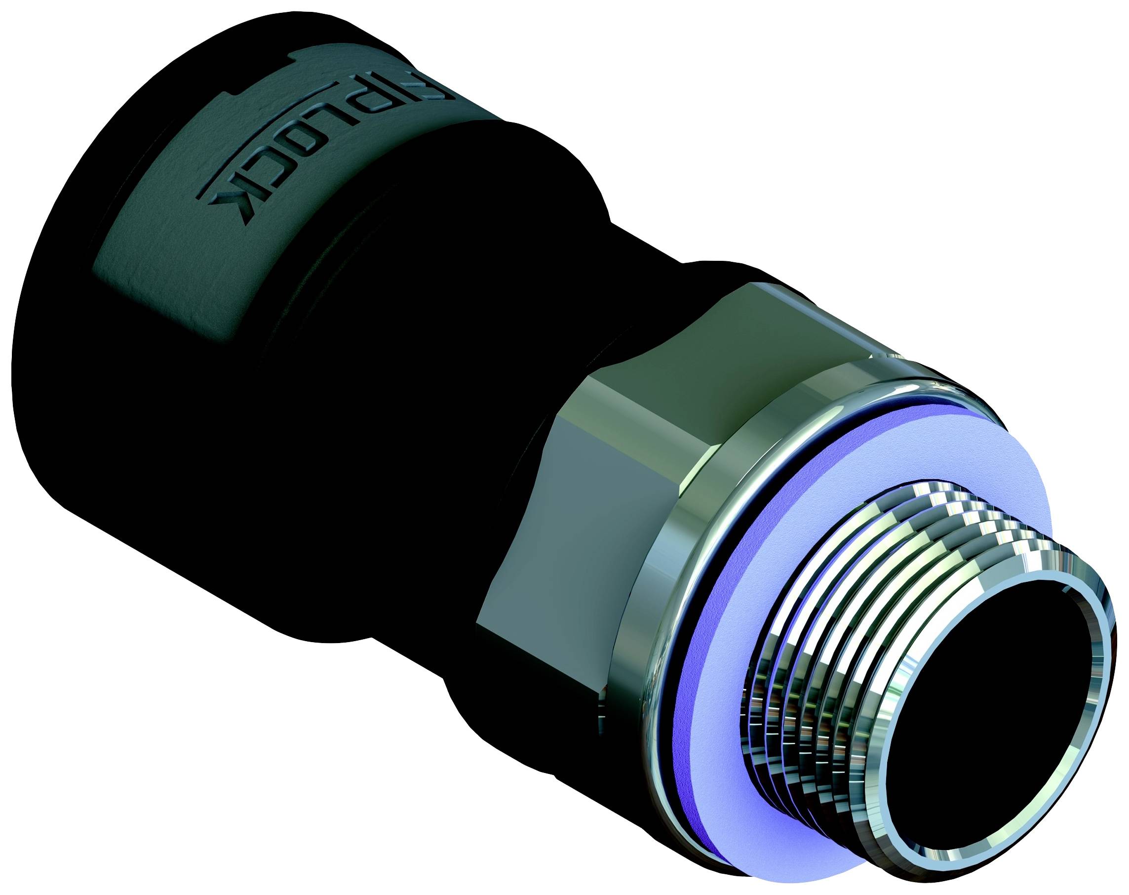 Fränkische Rohrwerke 4891734900 Schroefverbinding 68.3 mm Zwart 10 stuk(s)