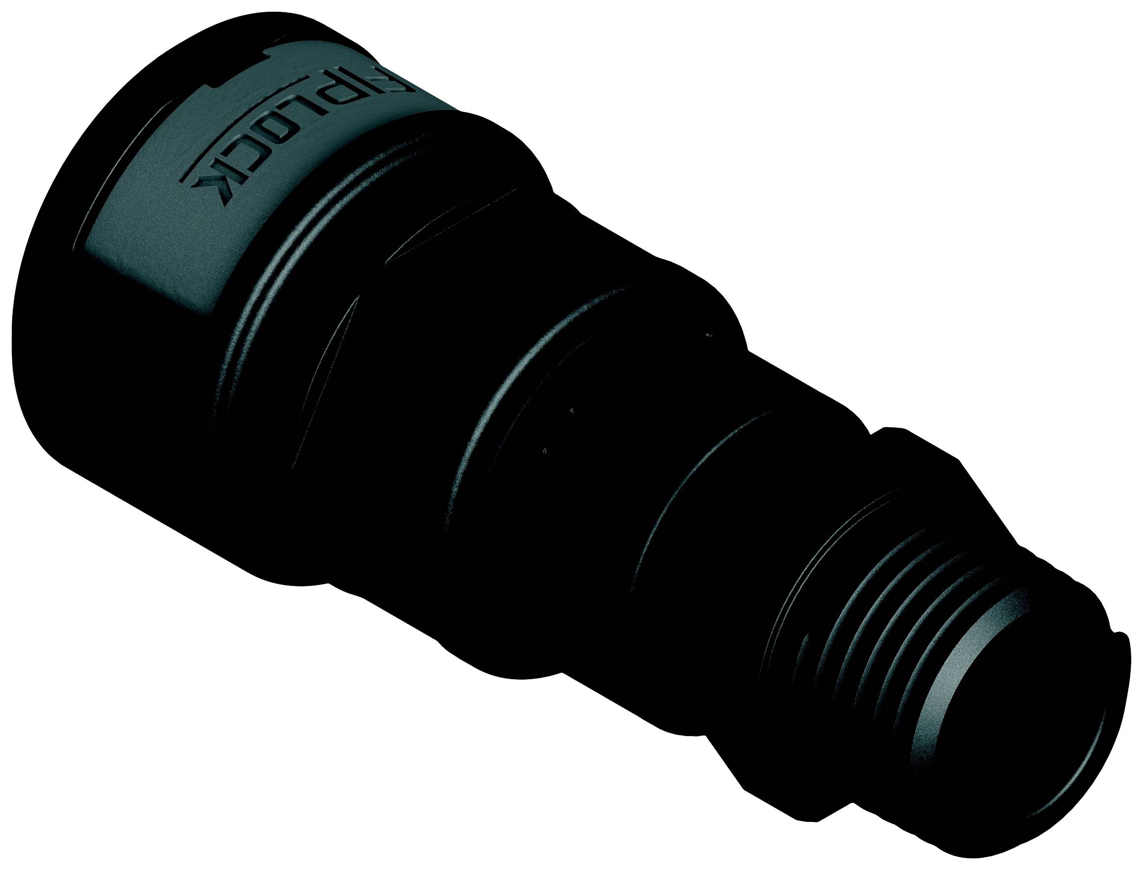 Fränkische Rohrwerke 4890561741 Schroefverbinding 68.4 mm Grijs 10 stuk(s)