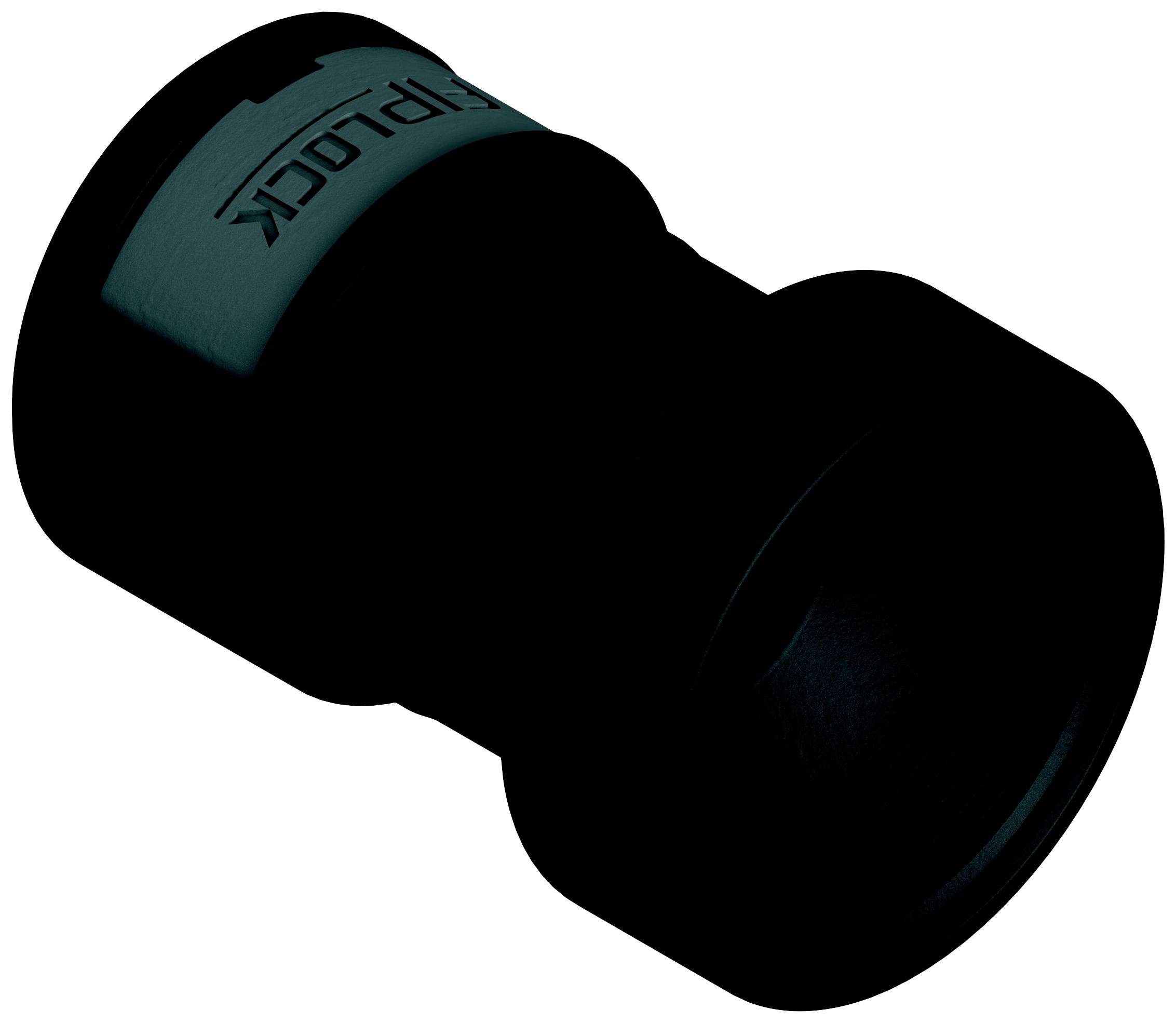 Fränkische Rohrwerke 4891432500 Schroefverbinding 47.4 mm Zwart 10 stuk(s)