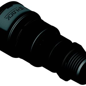 Fränkische Rohrwerke 4890563140 Schroefverbinding 87.3 mm Zwart 6 stuk(s)