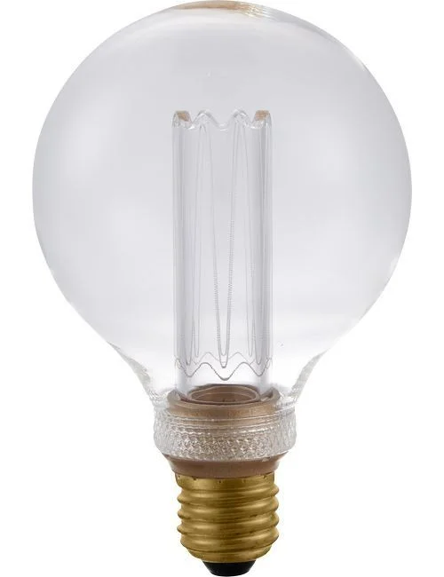 SPL E27 Globe 95 3.5W Flame Helder Dimbaar
