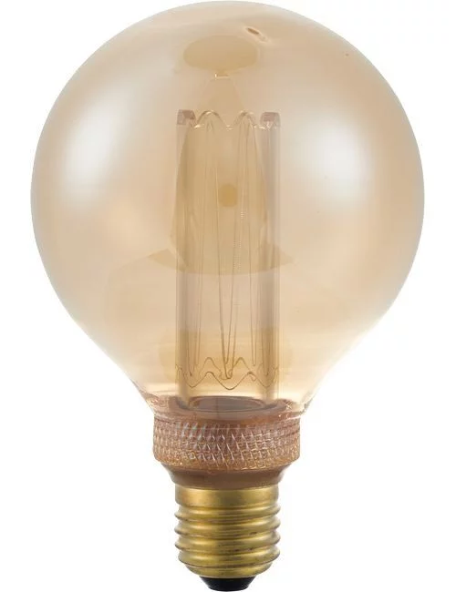 SPL E27 Globe 95 3.5W Flame Goud Dimbaar