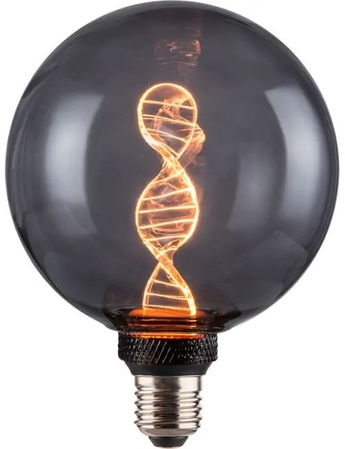 SPL E27 Vintage DNA Globe 125 3,5W Flame Smoke Dimbaar